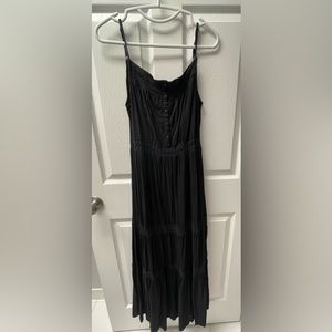 Francesca’s black maxi dress- SZ MEDIUM